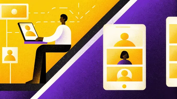 Freelancer de diseño web presentándose a clientes potenciales
