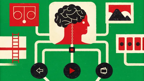 Ilustración de una persona estudiando con técnicas de retención de memoria