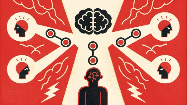 Ilustración sobre cómo la memoria puede engañarte y su reconstrucción